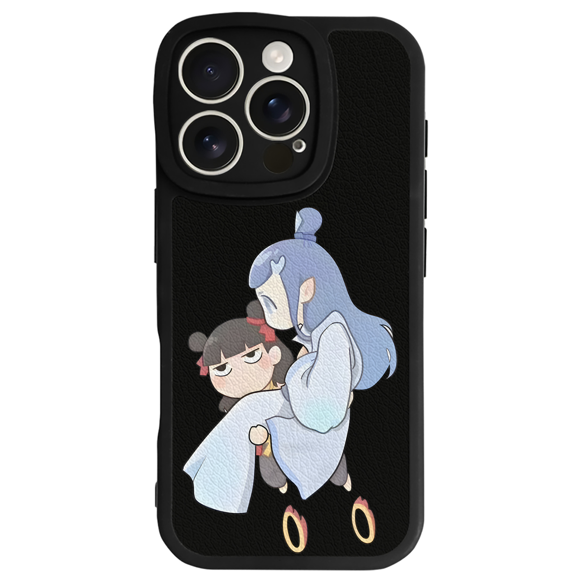（画像用） Ne Zha 2 ナタ 魔童の大暴れ 【iPhone 16シリーズ対応】シリコンスマホケース（レザー調） 材質：シリコン